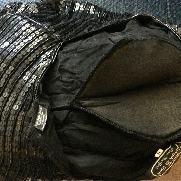 Joseph LeBon Flawless Vintage silk beaded evening blouse. - Picture 7 of 9